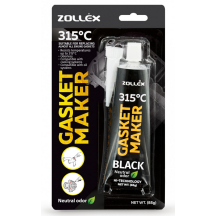 Zollex Герметик прок (чорний) BLACK-85g. Преміум 15009