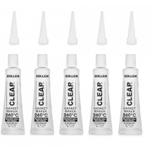 Zollex Герметик прокл. (прозорий) CLEAR-25g.в уп.5шт Преміум 15012