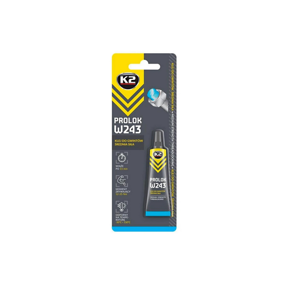 К2 Фіксатор різьби синій Prolok Medium середньої фіксації 6мл B150  