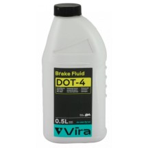 Рідина гальмівна Vira Brake Fluid   ДОТ-4  0,5 л.