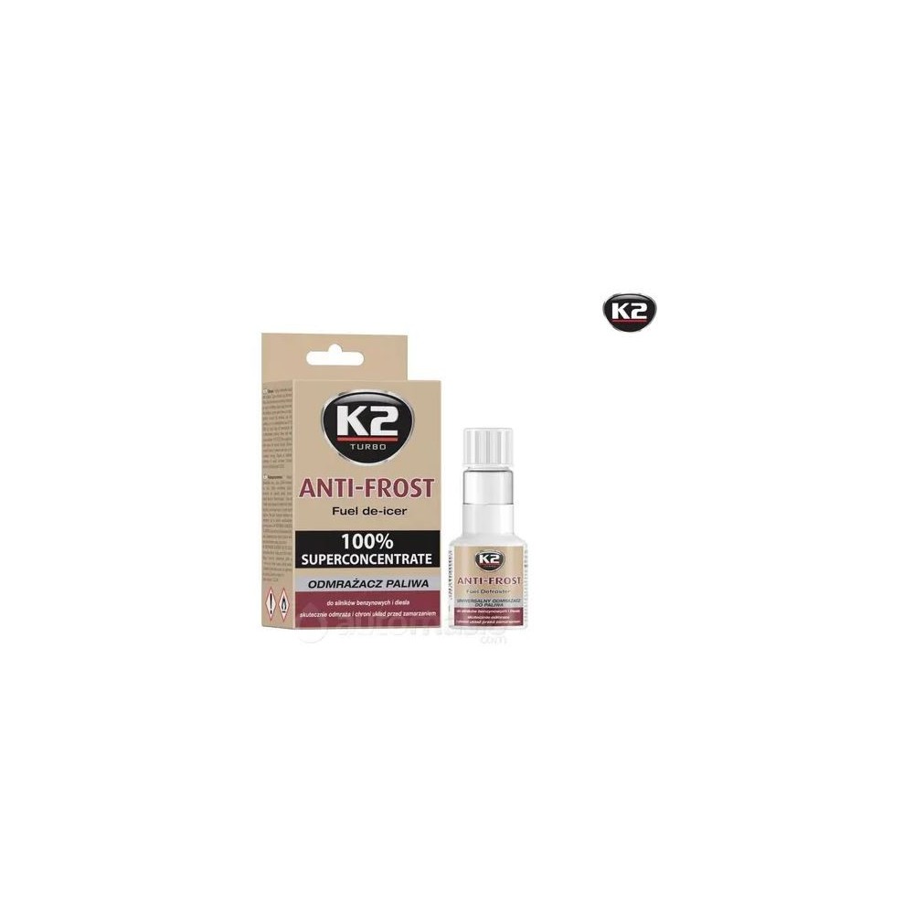 K2 Розморожувач паливаTURBO ANTI-FROST 50ML
