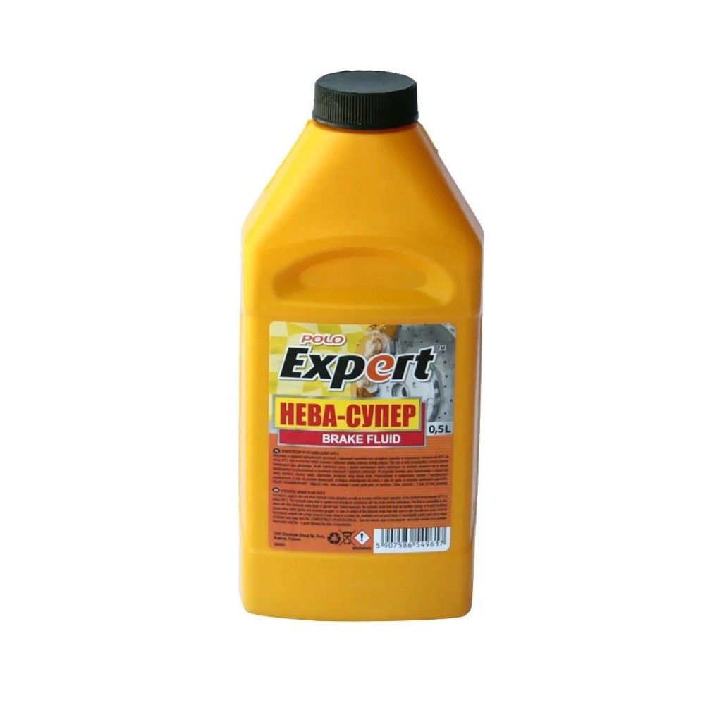 Гальмівна рідина Polo Expert  DOT-3 (флотореагент)  0,5л