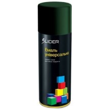 Емаль SLIDER універсальна 6005 темно-зелений, аер. 400 мл